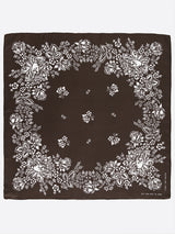 <シルクスカーフ65>D-2バンダナ