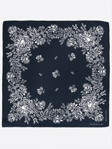 <シルクスカーフ65>D-2バンダナ