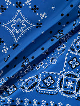 <シルクスカーフ65>バンダナ34