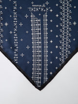 SILK SCARF 65 / BORDER BANDANNA