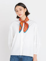 <シルクスカーフ65> ホース