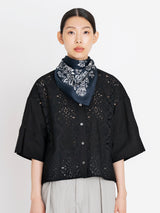 <シルクスカーフ65>D-2バンダナ