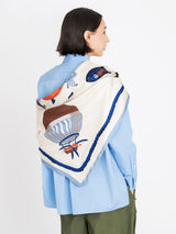 SILK SCARF 108 / CARNIVAL