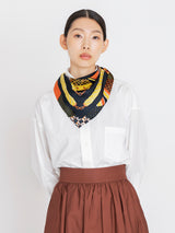 SILK SCARF 65 / PATCHWORK YACHT