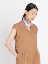 SILK SCARF 65 / PANSY