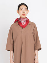 <シルクスカーフ65>D-2バンダナ