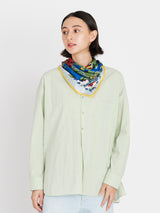 <シルクスカーフ65>パンジー