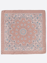 <シルクスカーフ65>A-2バンダナ