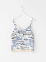 <キャミソール>ドローバンダナ