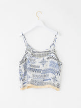 <キャミソール>ドローバンダナ