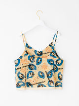 CAMISOLE / RANDOM PAISLEY BANDANA