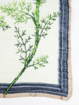 <リネンミックスストール120>フレームフラワー