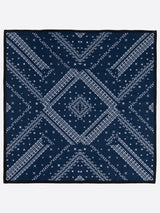 COTTON SCARF 65 / BORDER BANDANNA