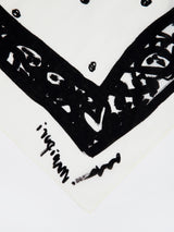 COTTON SCARF 65 / FRAME PAISLEY BANDANNA