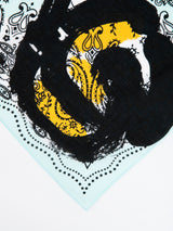 <コットンスカーフ65>フラワードローバンダナ