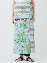 SKIRT / STRIPED BANDANA