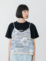 <キャミソール>ドローバンダナ