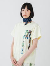 COTTON SCARF 65 / BORDER BANDANNA