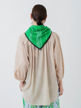 COTTON SCARF 65 / BORDER BANDANNA