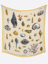 LINEN MIX STOLE 120 / SHELL