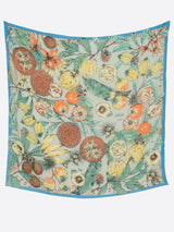 COTTON SILK STOLE 120 / JUNGLE FRUITS