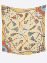 <コットンシルクストール120>ヴィンテージタッセル