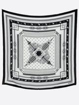 <コットンシルクストール120>バベルバンダナ