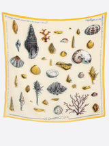 COTTON SILK STOLE 120 / SHELL