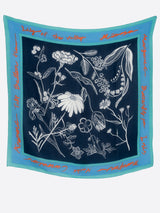 <コットンシルクストール120>フローラ