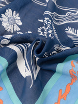 <コットンシルクストール120>フローラ