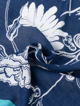 <リネンミックスストール120>フローラ