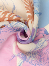 <コットンシルクストール120>フラミンゴ