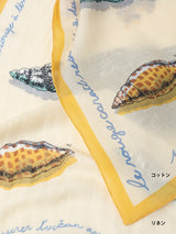 LINEN MIX STOLE 120 / SHELL