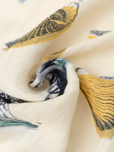 LINEN MIX STOLE 120 / SHELL