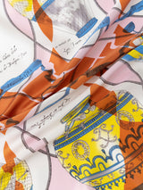 SILK SCARF 88 / COLLAGE BALLOON HISTORY