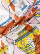 SILK SCARF 65 / COLLAGE BALLOON HISTORY