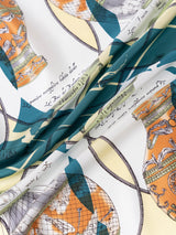 SILK SCARF 88 / COLLAGE BALLOON HISTORY