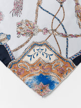 SILK SCARF 88 / VINTAGE TASSEL