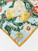 SILK SCARF 88 / JUNGLE FRUITS