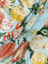 SILK SCARF 88 / JUNGLE FRUITS