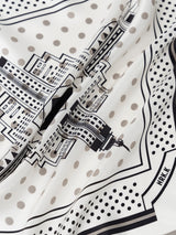 <シルクスカーフ65>バベルバンダナ