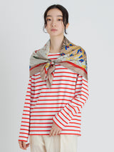 <シルクスカーフ88>ボタニックガーデン