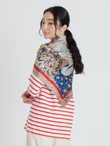 <シルクスカーフ88>ボタニックガーデン