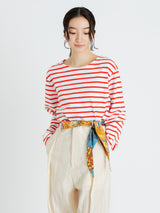 <ダイヤ型スカーフ>コラージュフラワーバルーン&フラワーベース