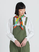 <シルクスカーフ65> トロピカル