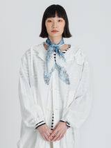 <シルクスカーフ65>ジャガードパーク