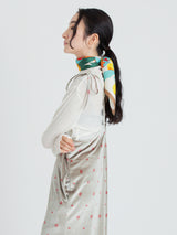 <シルクスカーフ65> トロピカル