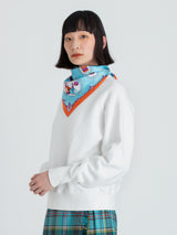 SILK SCARF 65 / PERFUME BOTTLE