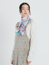 <シルクスカーフ65> ホース