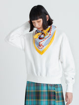 SILK SCARF 88 / MARINE